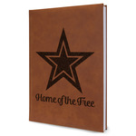 American Quotes Leatherette Journal - Large - Single Sided