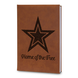 American Quotes Leatherette Journal - Large - Double Sided