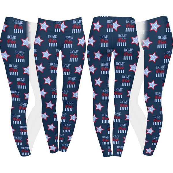 American Quotes Leggings Turn Around - Apvl
