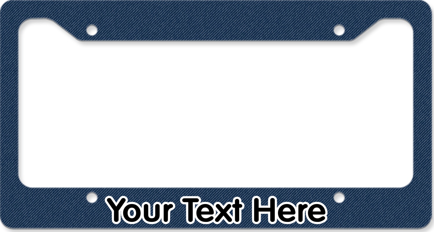 American Quotes License Plate Frame (Personalized) You Customize It