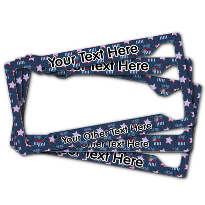 American Quotes License Plate Frame