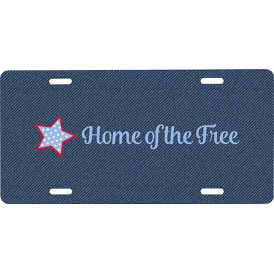American Quotes Front License Plate (Personalized)
