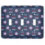 American Quotes Light Switch Cover (3 Toggle Plate)