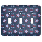 American Quotes Light Switch Cover (3 Toggle Plate)