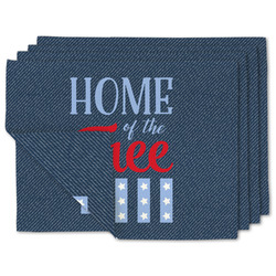 American Quotes Linen Placemat