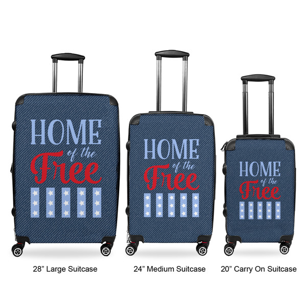 American Quotes Luggage Bags all sizes - With Handle