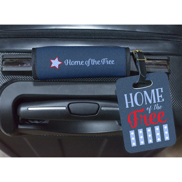 American Quotes Luggage Wrap & Tag