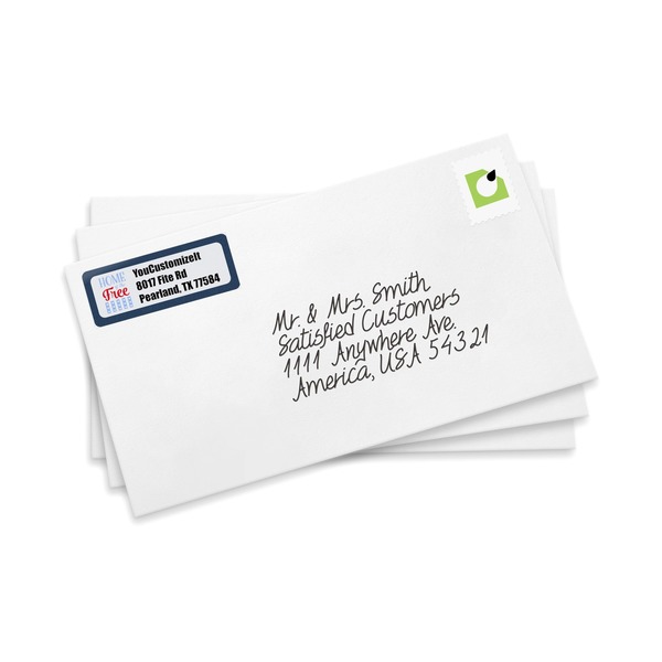 American Quotes Mailing Label on Envelopes