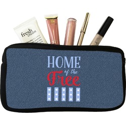 American Quotes Makeup / Cosmetic Bag - Small