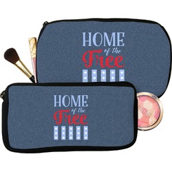 American Quotes Makeup / Cosmetic Bag (Personalized)