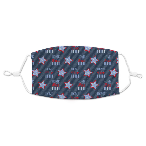 Custom American Quotes Adult Cloth Face Mask - Standard