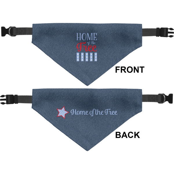 American Quotes Medium Dog Bandana Approval