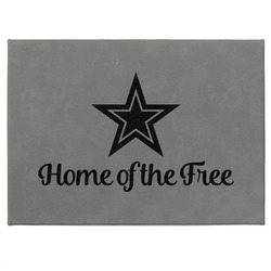 American Quotes Medium Gift Box w/ Engraved Leather Lid