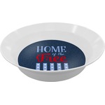 American Quotes Melamine Bowl