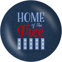 American Quotes Melamine Plate