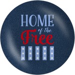 American Quotes Melamine Plate