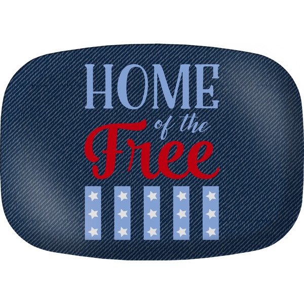 Custom American Quotes Melamine Platter