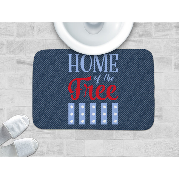 American Quotes Memory Foam Bath Mat - LIFESTYLE 34x21