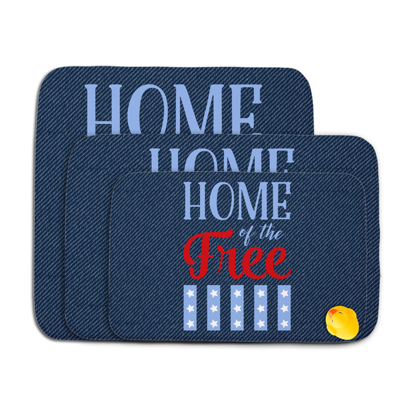 American Quotes Memory Foam Bath Mat - MAIN PARENT