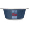 American Quotes Stainless Steel Dog Bowl - Small