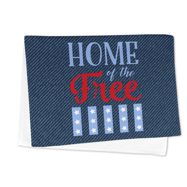 American Quotes Microfiber Dish Towel - FOLDED HALF