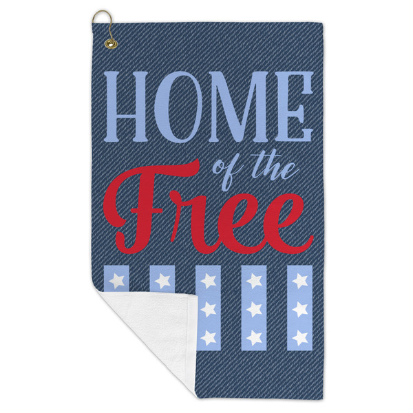 American Quotes Microfiber Golf Towels - FOLD