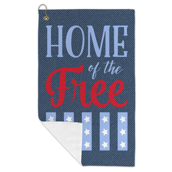 American Quotes Microfiber Golf Towels - FOLD