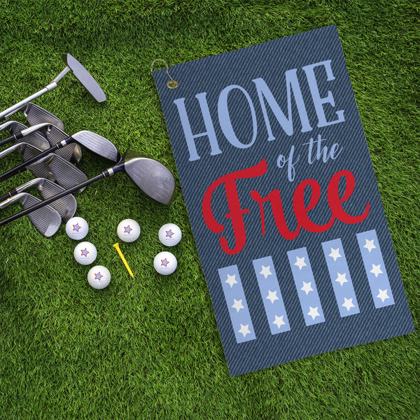 American Quotes Microfiber Golf Towels - LIFESTYLE