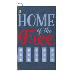 American Quotes Microfiber Golf Towel - Small