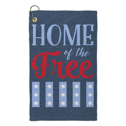 American Quotes Microfiber Golf Towel - Small