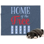 American Quotes Dog Blanket - Regular (Personalized)