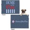 American Quotes Microfleece Dog Blanket - Regular - Front & Back