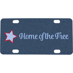 American Quotes Mini / Bicycle License Plate (4 Holes)