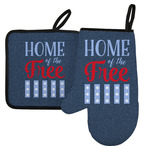 American Quotes Left Oven Mitt & Pot Holder Set