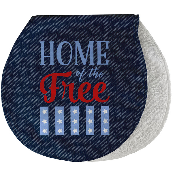 Custom American Quotes Burp Pad - Velour