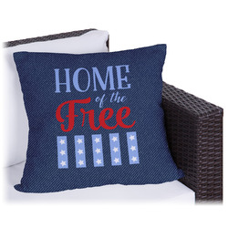 American Quotes Outdoor Pillow - 18" (Personalized)