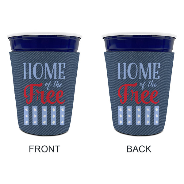 American Quotes Party Cup Sleeves - without bottom - Approval