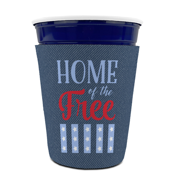 American Quotes Party Cup Sleeves - without bottom - FRONT (on cup)