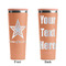American Quotes Peach RTIC Everyday Tumbler - 28 oz. - Front and Back