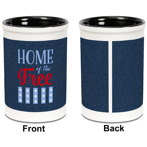 American Quotes Pencil Holder - Black - approval