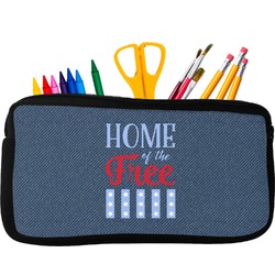 American Quotes Neoprene Pencil Case