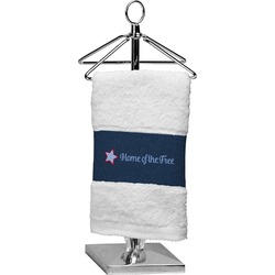 American Quotes Cotton Finger Tip Towel