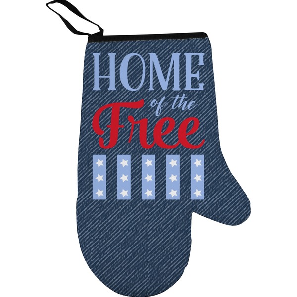 American Quotes Personalized Oven Mitt