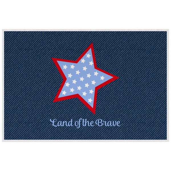 American Quotes Personalized Placemat (Back)