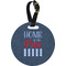 American Quotes Personalized Round Luggage Tag