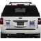 American Quotes Personalized Square Car Magnets on Ford Explorer