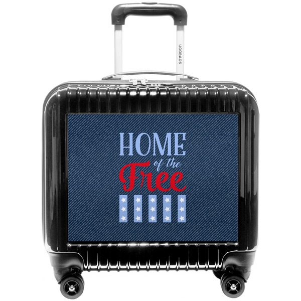 Custom American Quotes Pilot / Flight Suitcase