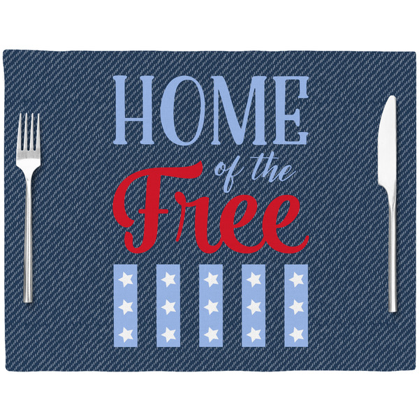 American Quotes Placemat with Props