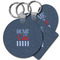 American Quotes Plastic Keychain