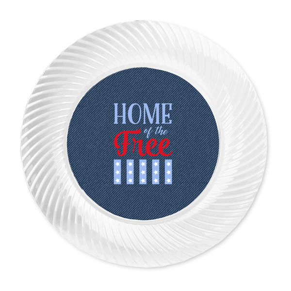 American Quotes Plastic Party Dinner Plates - Approval